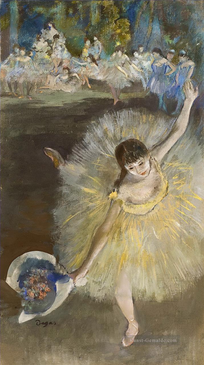 Finishing der Arabeske Edgar Degas Ölgemälde